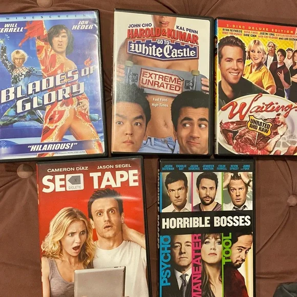 Set of 5 comedies- DVDs - Picture 1 of 1